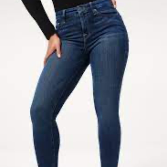 Good American Denim - Good American Good Legs Skinny Ankle Denim Blue Jeans Size 8 / 29